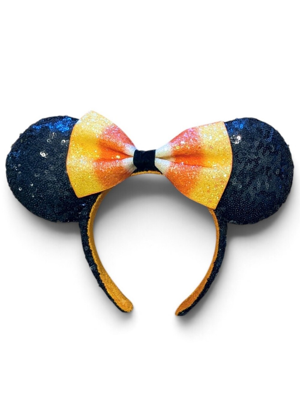 Disney Parks Candy Corn Minnie Mouse Ears Headband